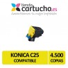 Toner Konica Minolta C25 Compatible Amarillo