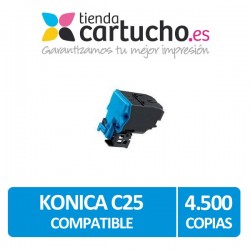 Toner Konica Minolta C25 Compatible Cyan