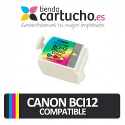 Cartucho Canon BCI12 Negro Photo Compatible