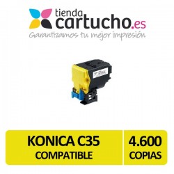 Toner Konica Minolta C35 Compatible Amarillo