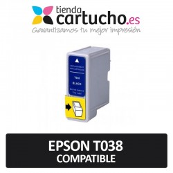 Cartucho Epson T038 Compatible Negro