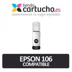 Epson 106 Photo Negro Botella de tinta compatible
