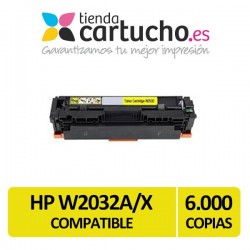 Toner HP W2032 Compatible Amarillo (Sin chip)