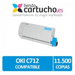 Toner OKI C712 Compatible Cyan