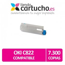 Toner OKI C822 Compatible Magenta