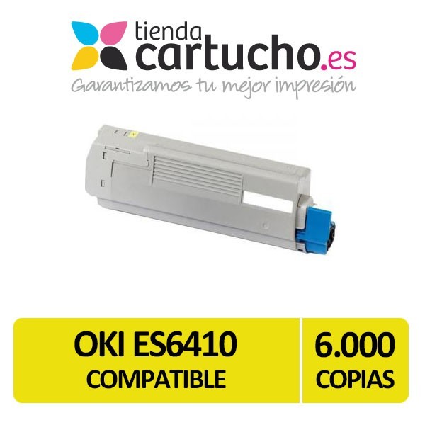 Toner OKI ES6410 Compatible amarillo