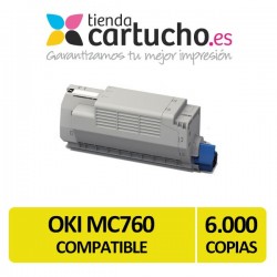 Toner OKI MC760 Compatible Amarillo