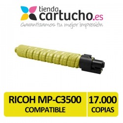 Toner Ricoh MP-C3500 Compatible Amarillo