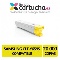 Toner Samsung CLT-Y659S Compatible Amarillo