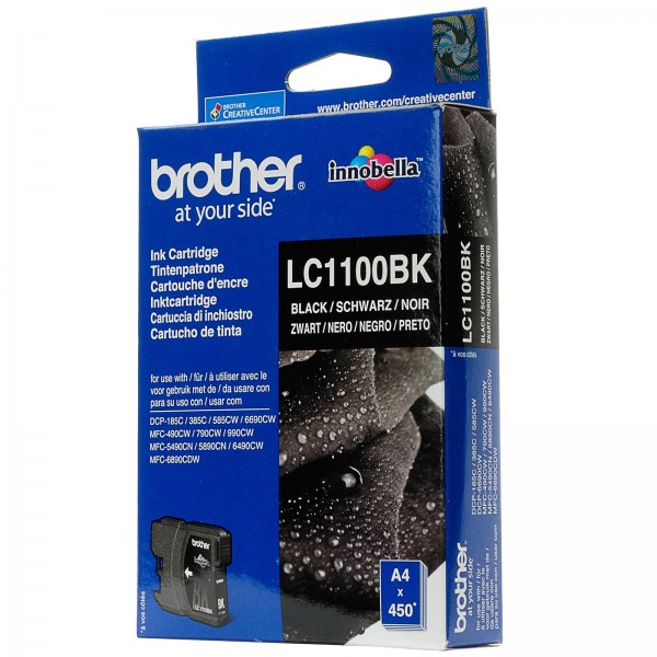 Brother LC1100 negro cartucho de tinta original.