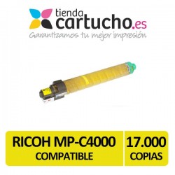 Toner Ricoh MP-C4000 Compatible Amarillo