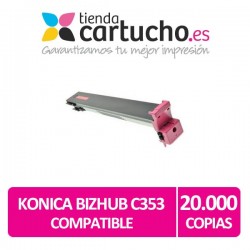 Toner Konica Minolta C353 Compatible Magenta