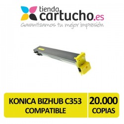 Toner Konica Minolta C353 Compatible Amarillo