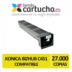 Toner Konica Minolta C451 / C550 / C650 Compatible amarillo
