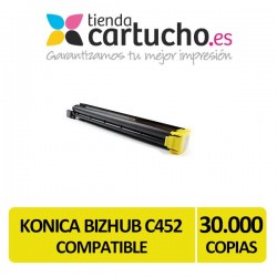 Toner Konica MInolta C452 Compatible Amarillo