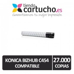 Toner Konica Minolta C454 / C554 Compatible Negro