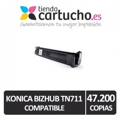 Toner Konica Minolta TN711 / C654 / C754 Compatible Negro
