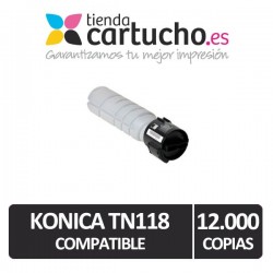 Toner Konica Minolta TN118 Compatible Negro