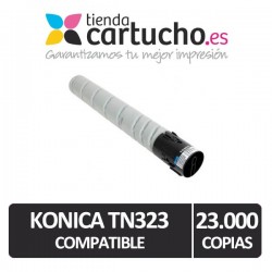 Toner Konica Minolta TN323 Compatible Negro