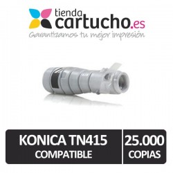 Toner Konica Minolta TN415 Compatible NegroToner Konica Minolta TN415 Compatible Negro