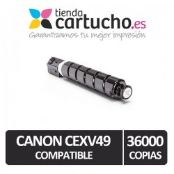 Toner Canon CEXV49 Compatible Negro