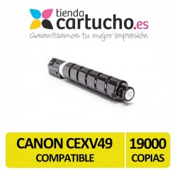 Toner Canon CEXV49 Compatible Amarillo