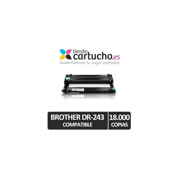 BROTHER DR-243 TAMBOR COMPATIBLE CMYK (VÁLIDO PARA CUALQUIER COLOR) BROTHER DR-243 TAMBOR COMPATIBLE CMYK (VÁLIDO PARA CUALQUIER COLOR)