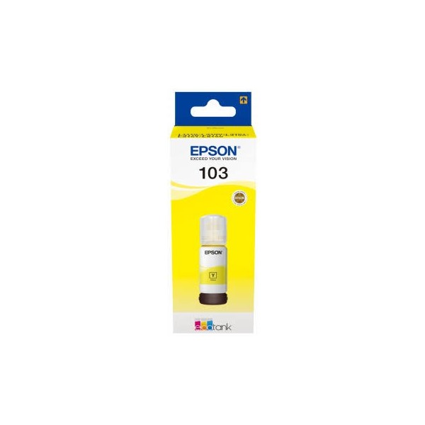 Botella Epson 103 Original Amarillo