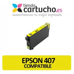 Epson 407 Compatible Amarillo