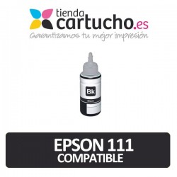 Botella Epson 111 Compatible Negra