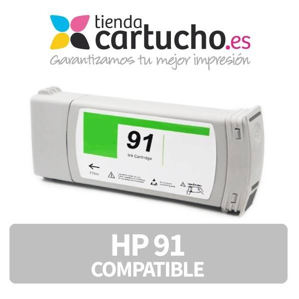 Cartucho HP 91 Compatible Gris Light