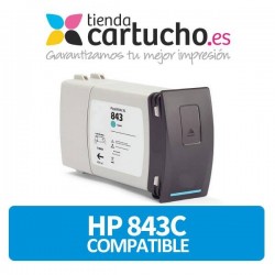 Cartucho HP 843C Compatible Cyan