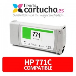 Cartucho HP 771C Compatible Rojo