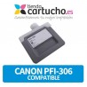 Cartucho Canon PFI-306 Compatible Cyan