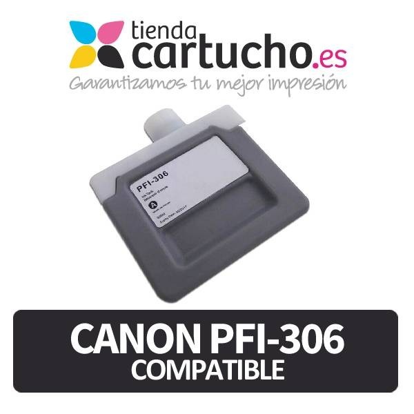 Cartucho Canon PFI-306 Compatible Negro Mate