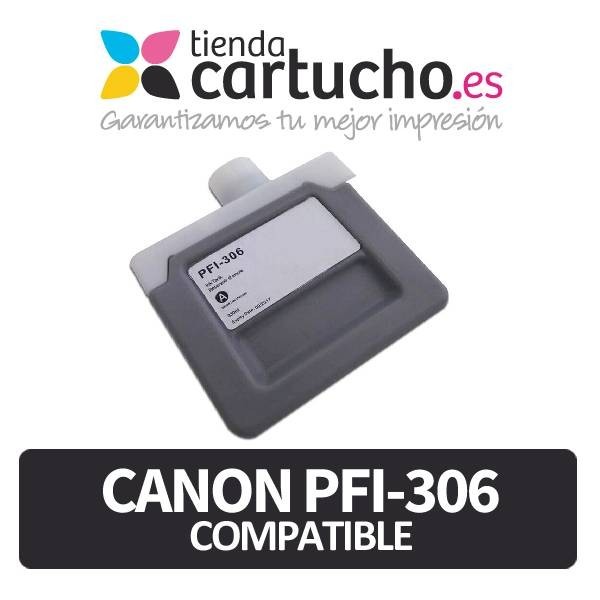 Cartucho Canon PFI-306 Compatible Negro Mate Cartucho Canon PFI-306 Compatible Negro Mate