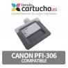 Cartucho Canon PFI-306 Compatible Photo Gris