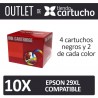 Pack Epson 29XL Compatible 20 uds. SIN CAJA