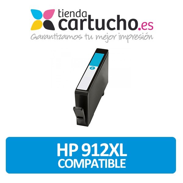 HP 912XL Cyan Compatible