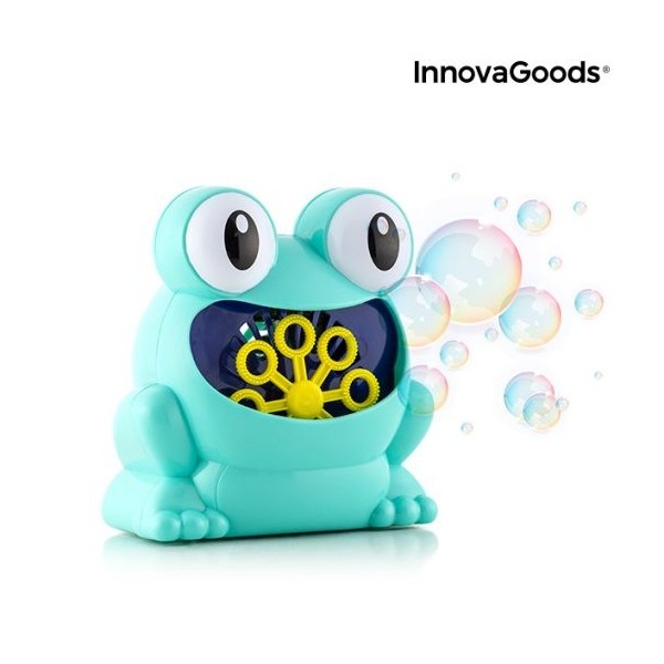 Innovagoods Máquina de Pompas de Jabón Froggly