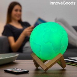 Innovagoods Lámpara LED Planeta Tierra