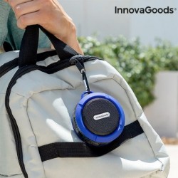 InnovaGoods Altavoz Bluetooth Inalámbrico Portátil Waterproof