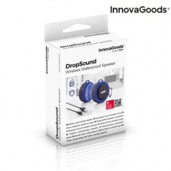 InnovaGoods Altavoz Bluetooth Inalámbrico Portátil Waterproof