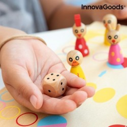 Innovagoods Juego de Mesa de Madera con Animales