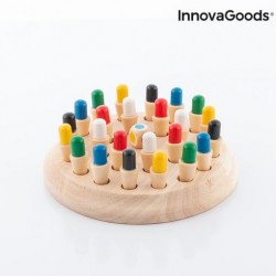 Innovagoods Ajedrez de Memoria de Madera