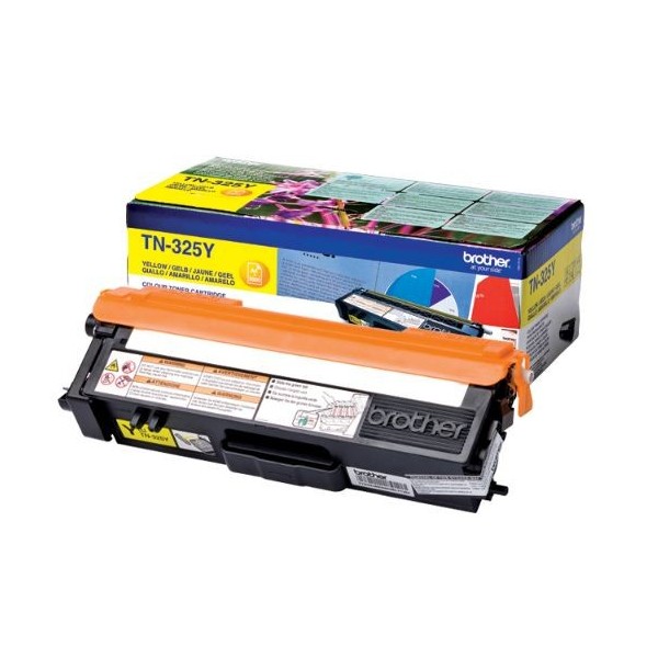 Brother TN325Y toner amarillo original