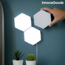 Set de Paneles LED Modulares Magnéticos y Táctiles