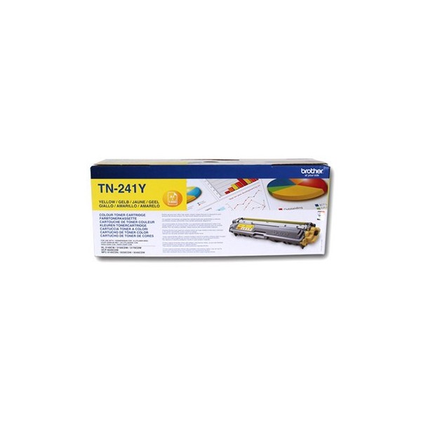 Brother TN241Y toner amarillo original