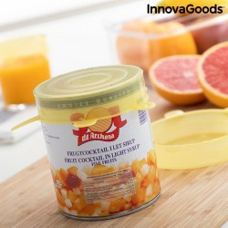 Set de 10 Tapas de Cocina Reutilizables y Ajustables