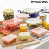 Set de 10 Tapas de Cocina Reutilizables y Ajustables